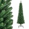Pencil Christmas Tree with Memory Wire Branch Tips and Upgraded Metal Stand